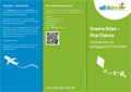 Flyer – Unsere Kitas – Ihre Chance: Perspektiven für pädagogische Fachkräfte Flyer – Unsere Kitas – Ihre Chance: Perspektiven für pädagogische Fachkräfte