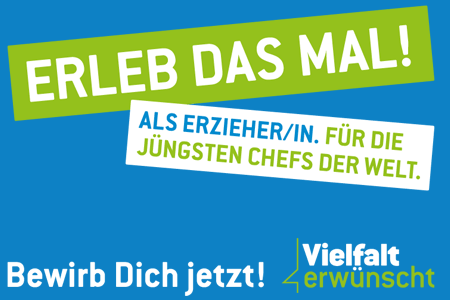 Erleb das Mal! Bewerben bei den Elbkindern